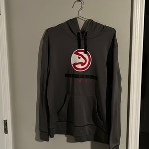 Gray Atlanta Hawks hoodie
